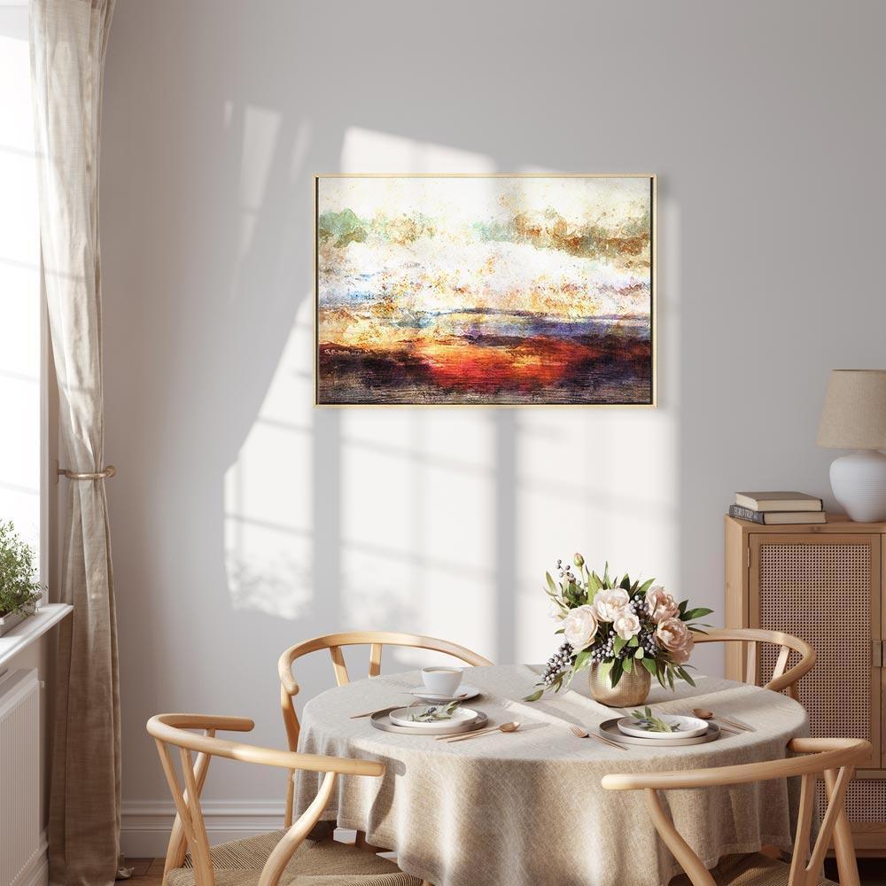 Leinwandbild - Gold Rush (1 Part) Wide