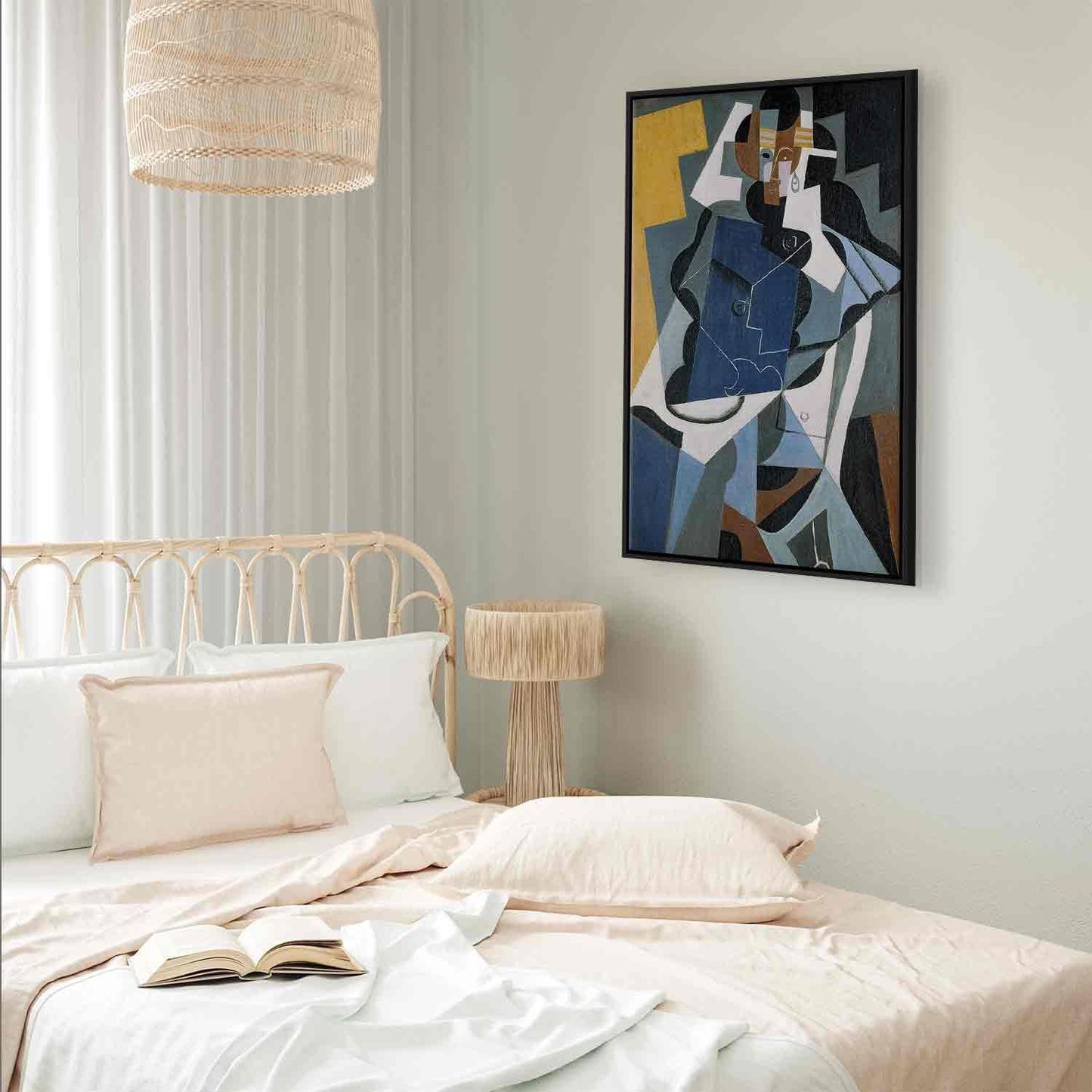 Leinwandbild - Figure of a Woman (Juan Gris) Artgeist