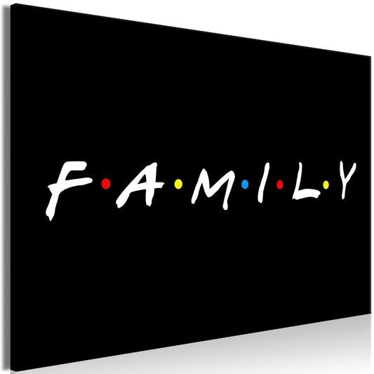 Leinwandbild - Family (1 Part) Wide Artgeist