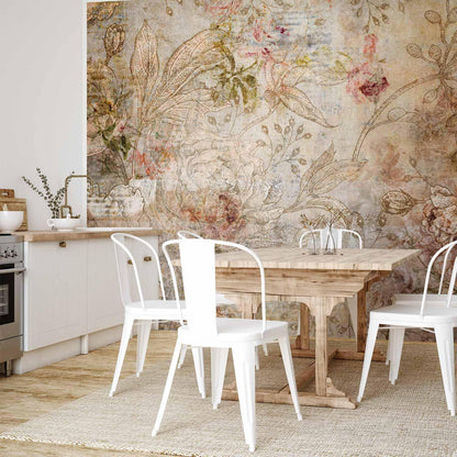 Fototapete - Old Postcard