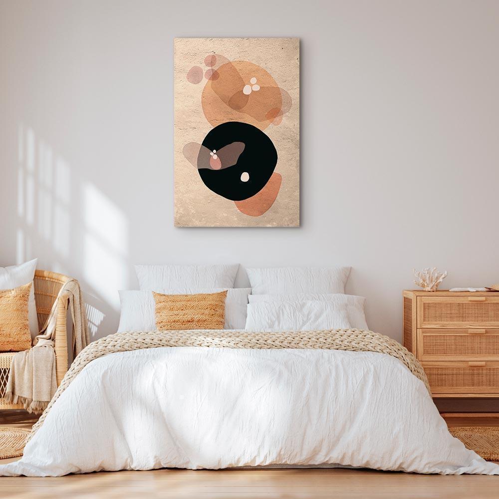 Leinwandbild - Moon Butterfly (1 Part) Vertical