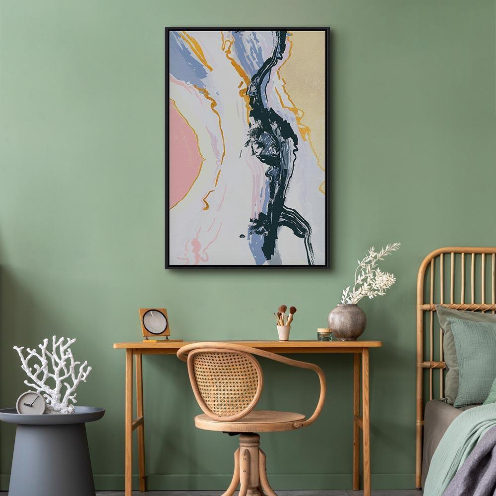 Leinwandbild - Troubling Thoughts (1 Part) Vertical