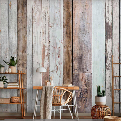 Fototapete - Multi-colored Boards