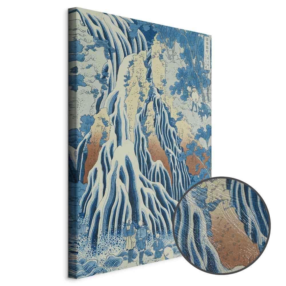 Leinwandbild - Hokusai Katsushika – Kirifuri Fall on Kurokami Mount