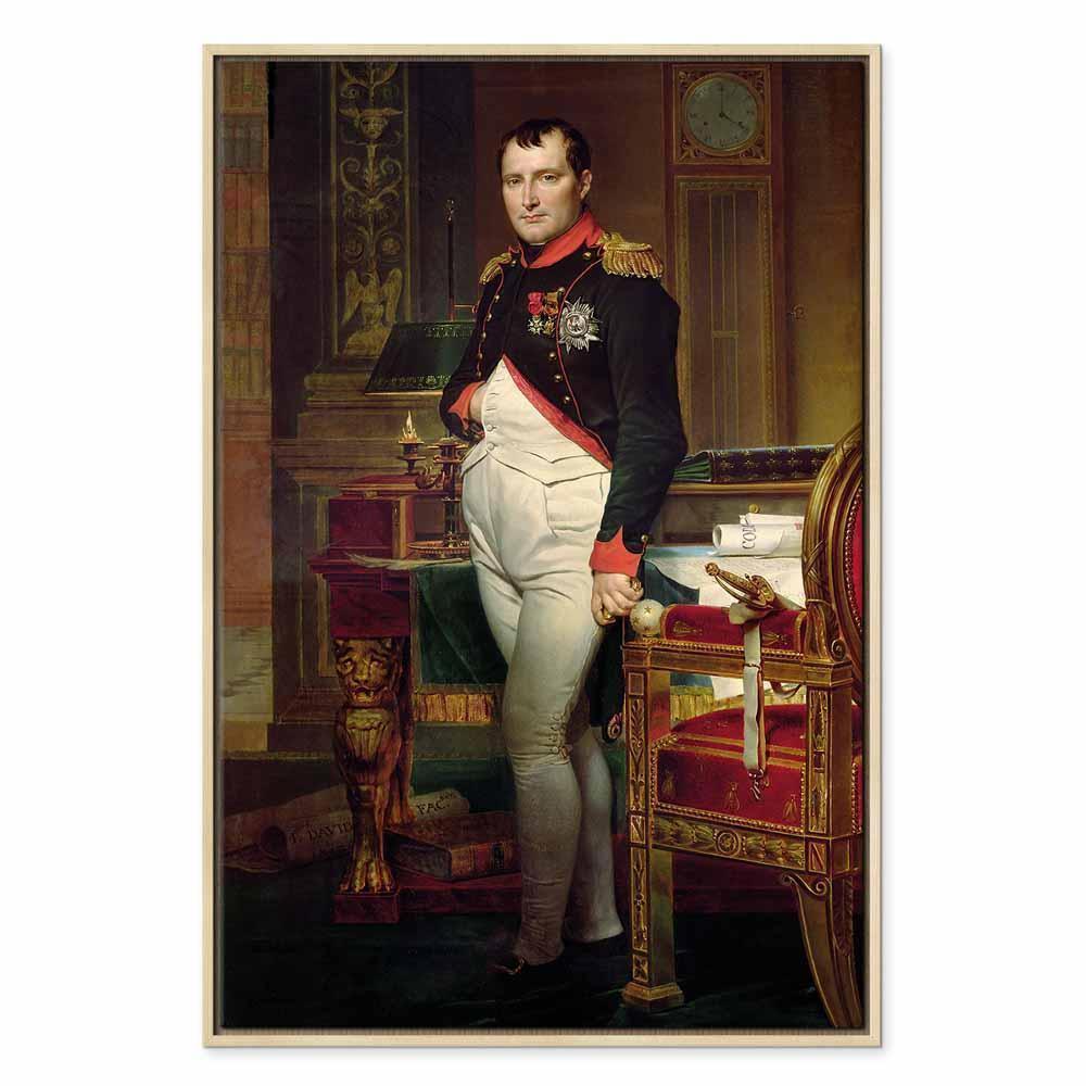 Leinwandbild - Jacques-Louis David – Napoleon Bonaparte