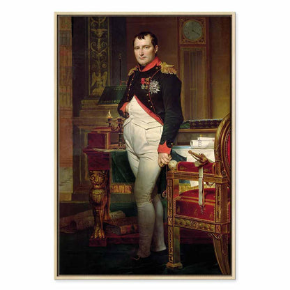 Leinwandbild - Jacques-Louis David – Napoleon Bonaparte