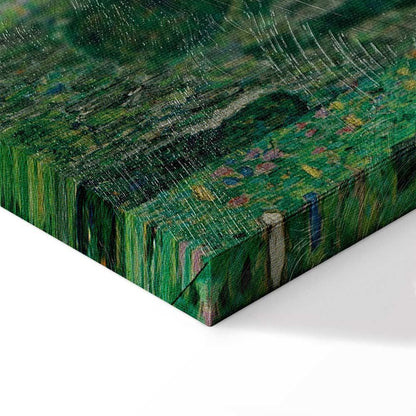 Leinwandbild - Gustav Klimt – Oberösterreichisches Bauernhaus