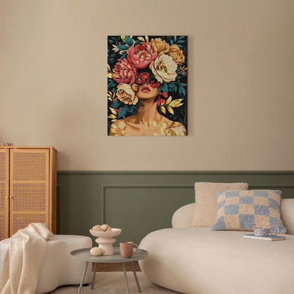 Malen nach Zahlen - Magic of petals