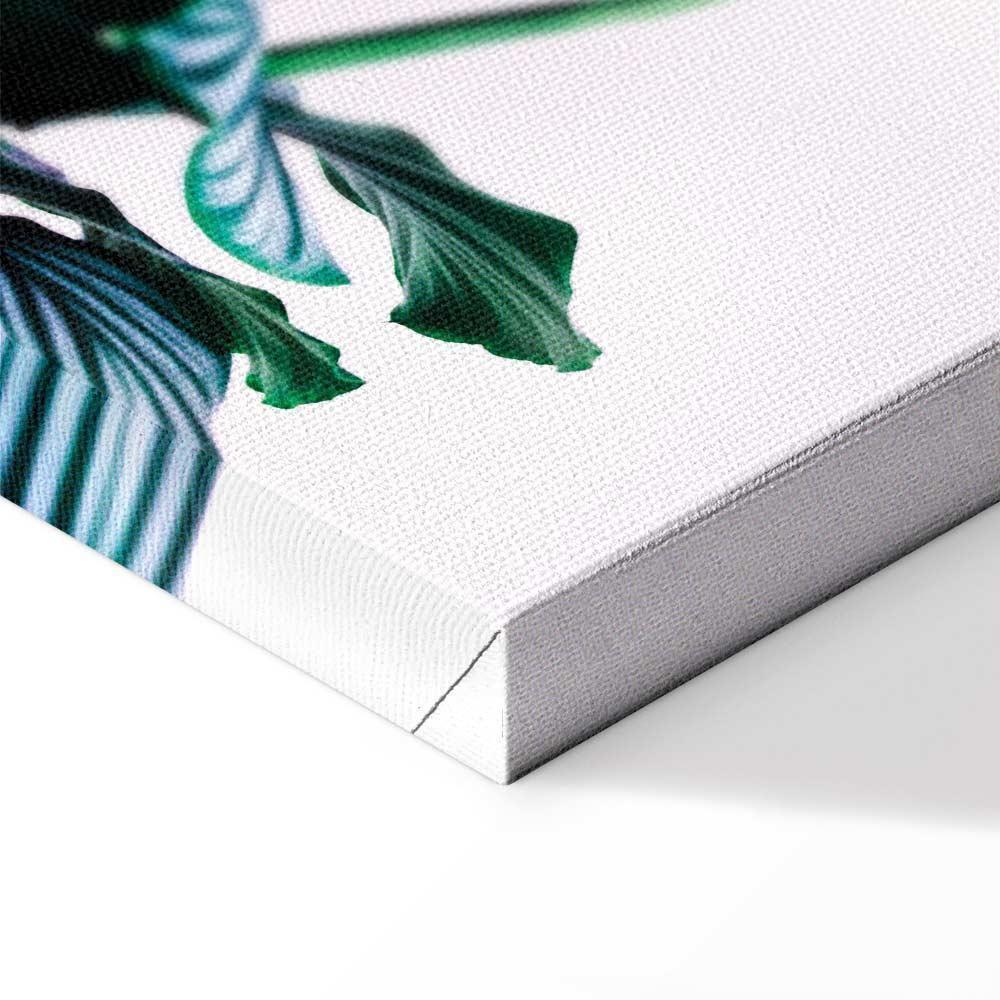 Leinwandbild - Springy Leaves (1 Part) Vertical