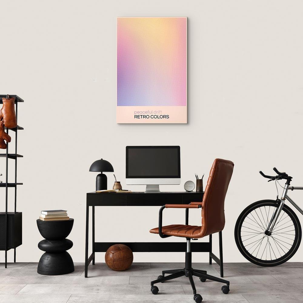 Leinwandbild - Peaceful Drift - Delicate Pastel Shades Creating a Harmonious Whole