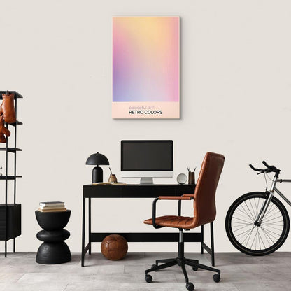 Leinwandbild - Peaceful Drift - Delicate Pastel Shades Creating a Harmonious Whole