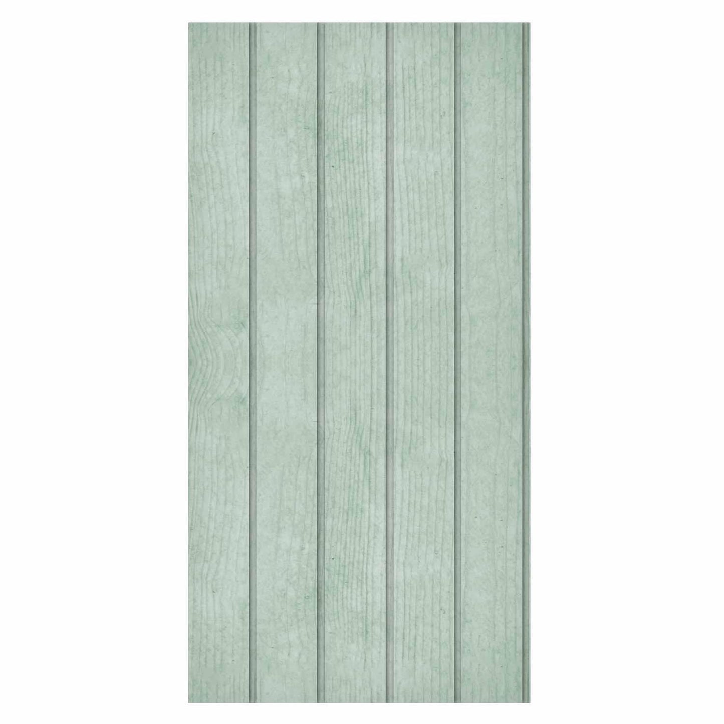 Tapete - Delicate Wood - Vertical stripes in a pastel green shade