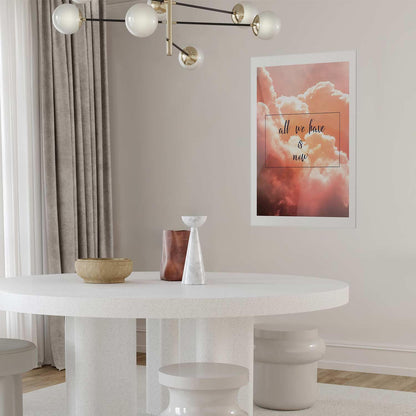 Poster - All We Have Is Now Artgeist