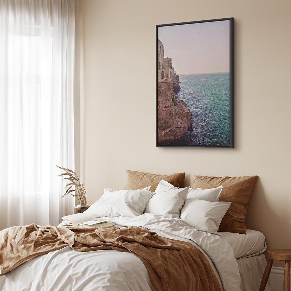 Leinwandbild - Turquoise Coast (1 Part) Vertical