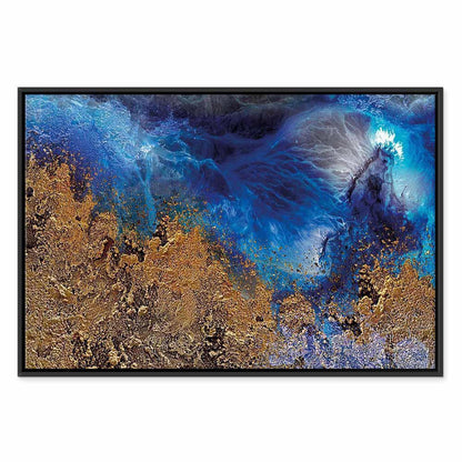 Leinwandbild - Gold of the Ocean (1 Part) Wide