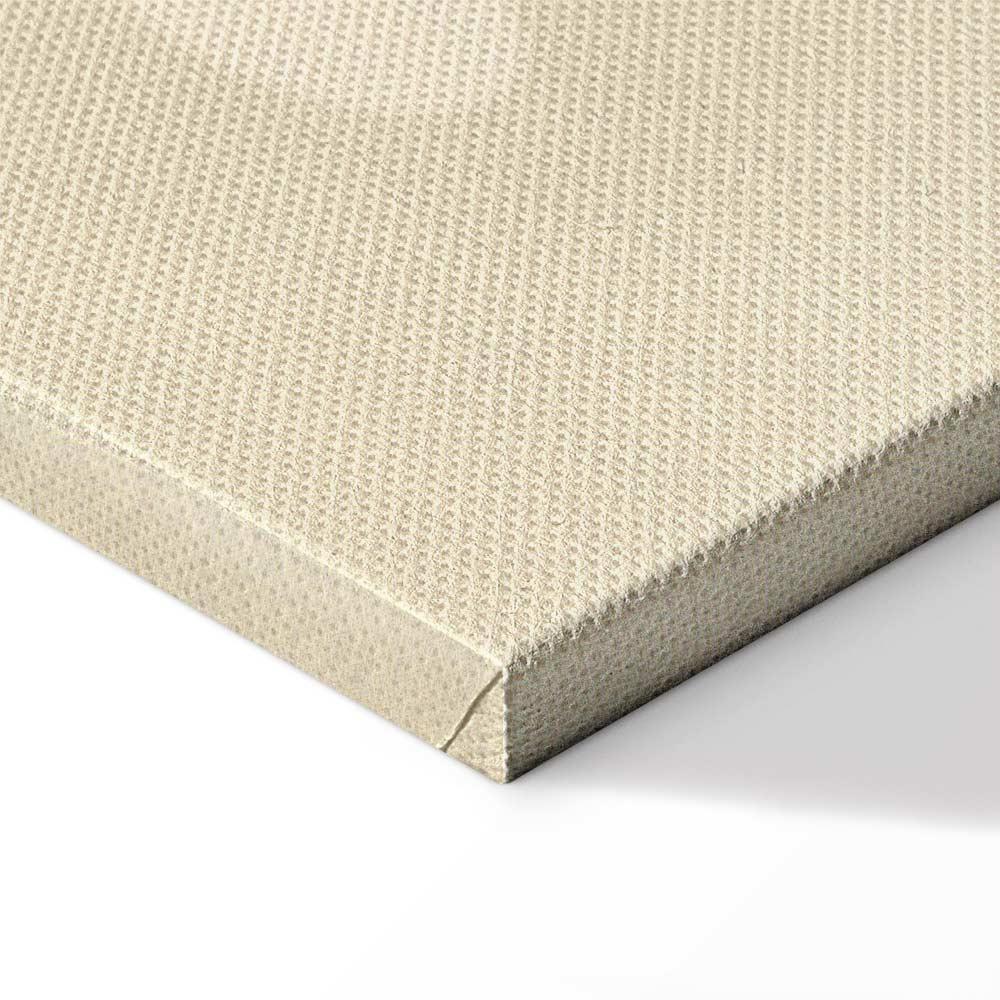 Leinwandbild - Love - Colorful Giraffes Floating on Clouds Among Hearts and Stars