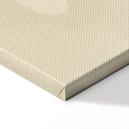 Leinwandbild - Love - Colorful Giraffes Floating on Clouds Among Hearts and Stars