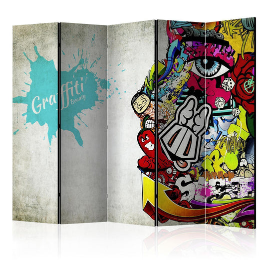 Paravent - Graffiti Beauty Artgeist
