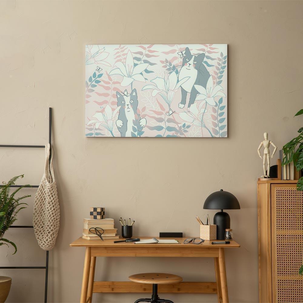 Leinwandbild - Cat Matters (1 Part) Wide - Secondt Variant