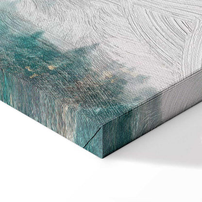 Leinwandbild - Turquoise Valley (1 Part) Narrow