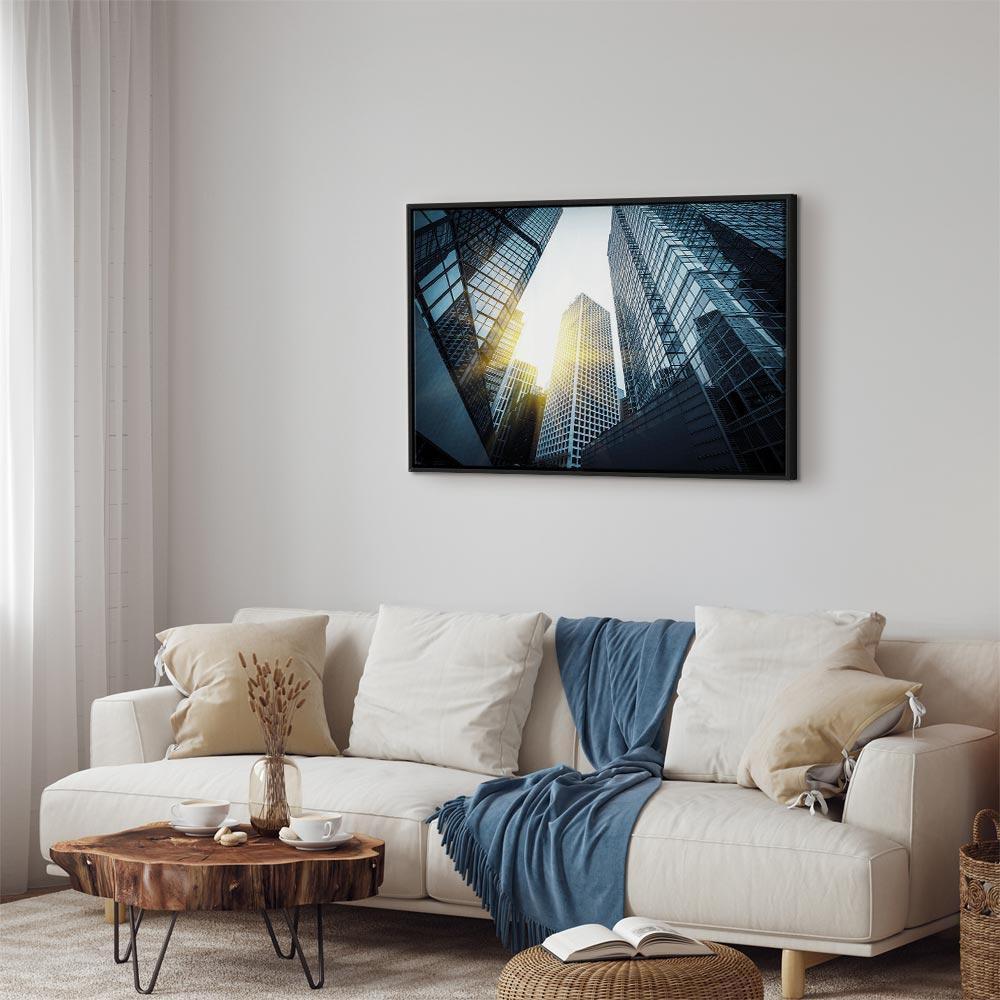 Leinwandbild - In a Big City (1 Part) Wide - Third Variant