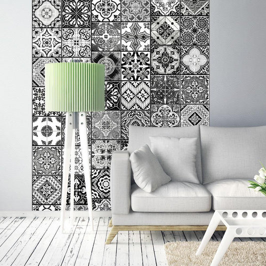 Tapete - Arabesque - Black& White
