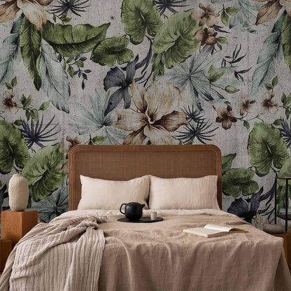 Fototapete - Vegetation of the City - First Variant