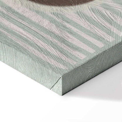 Leinwandbild - Parisian Breakfast (1 Part) Vertical