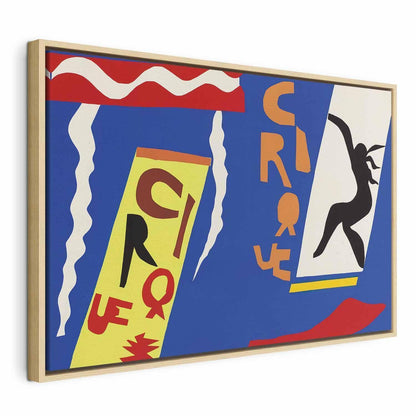 Leinwandbild - Henri Matisse – The Circus (from Jazz)
