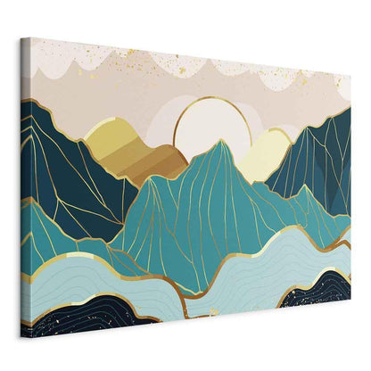 Leinwandbild - Green Pastures (1 Part) Wide