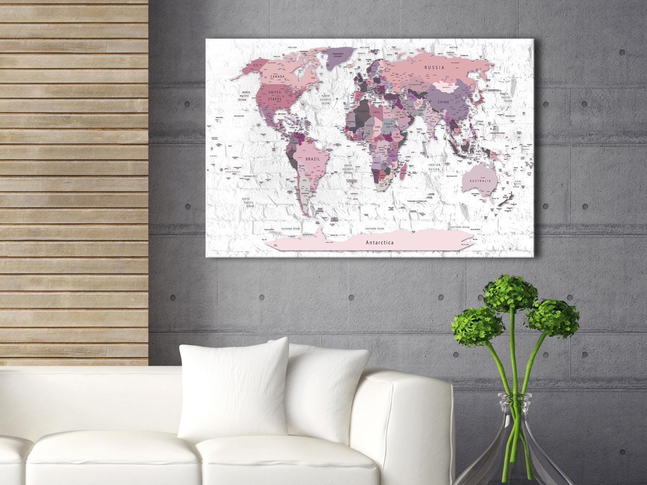 Korkbild - Pink Frontiers Artgeist
