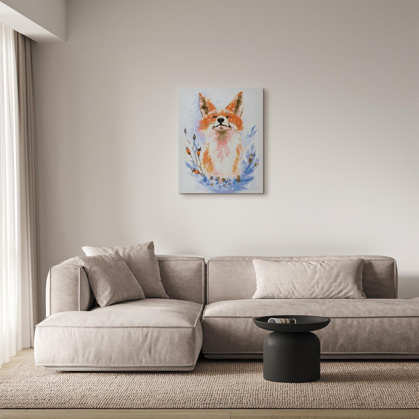 Malen nach Zahlen - Dreamy Fox