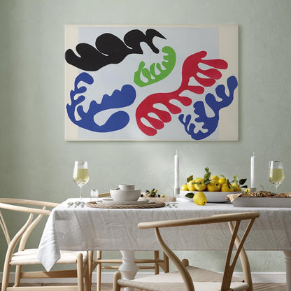 Leinwandbild - Henri Matisse – Lagoon III (from Jazz)