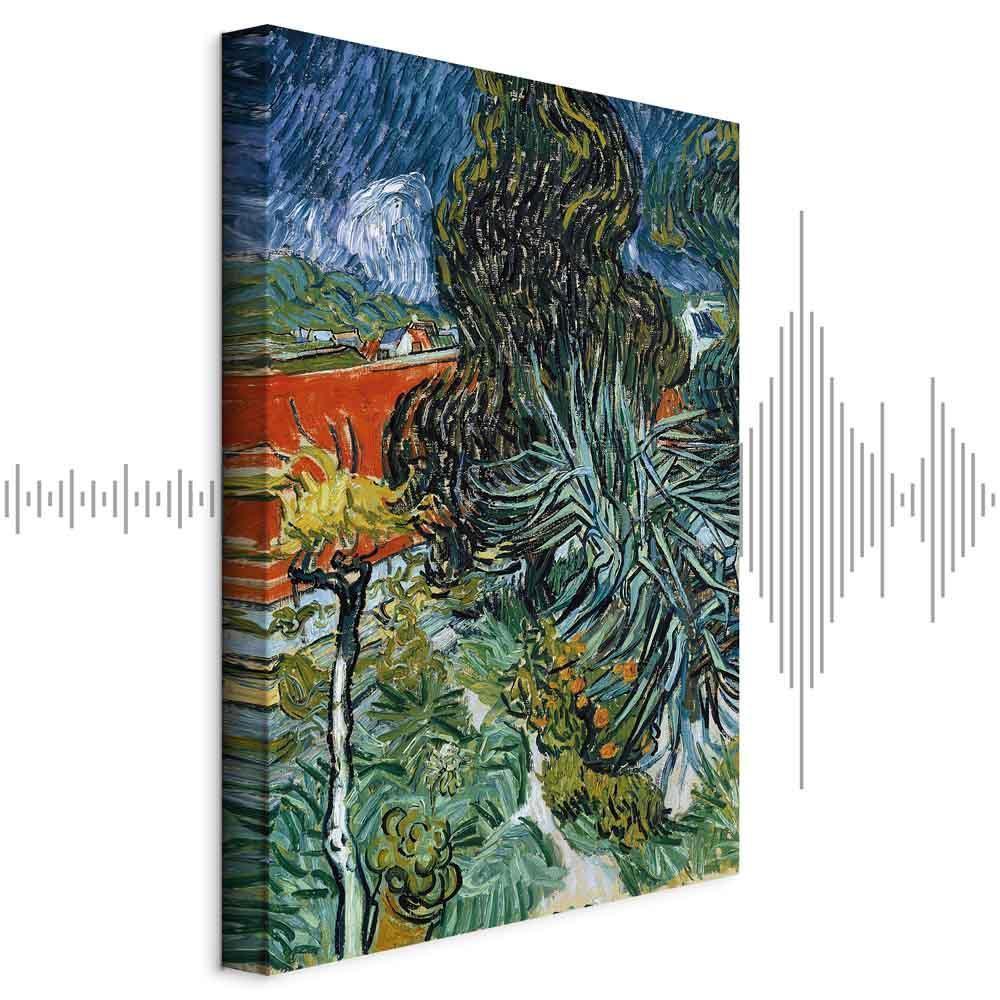 Leinwandbild - Vincent Van Gogh – The Garden of Dr Gachet in Auvers