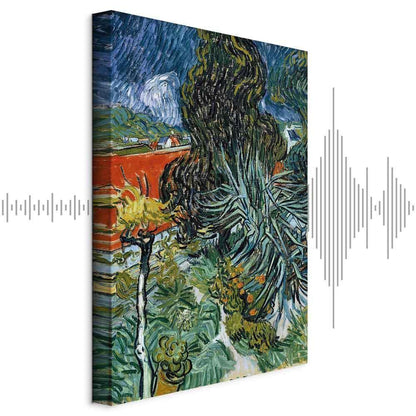 Leinwandbild - Vincent Van Gogh – The Garden of Dr Gachet in Auvers