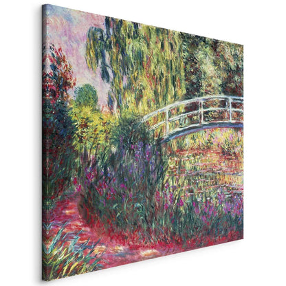 Leinwandbild - The Japanese Footbridge Artgeist