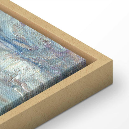 Leinwandbild - Paul Gauguin – Flußufer