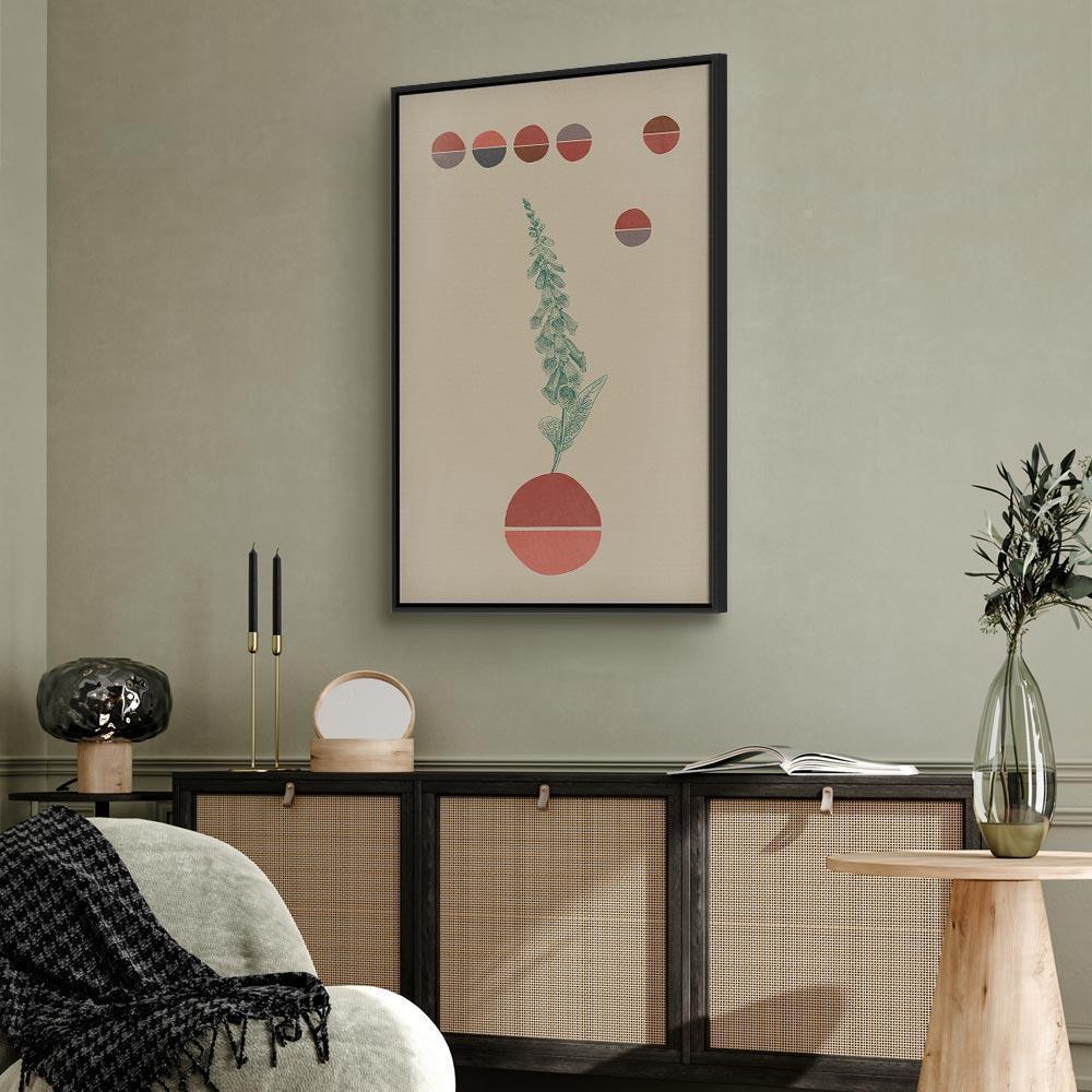 Leinwandbild - Campanulas (1 Part) Vertical