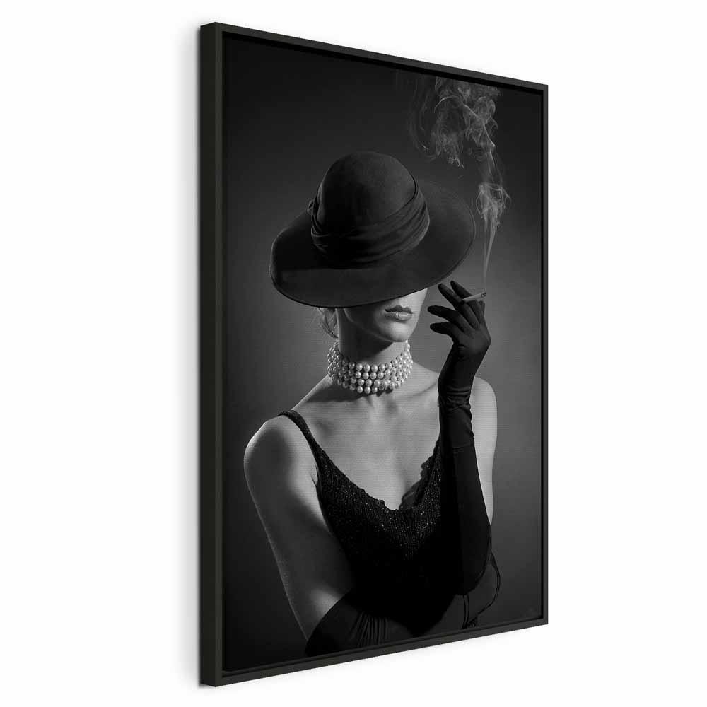 Leinwandbild - Black Elegance (1 Part) Vertical