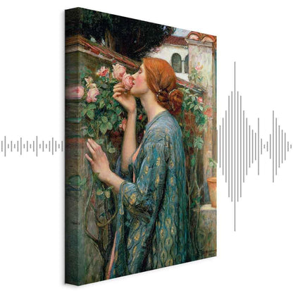 Leinwandbild - John William Waterhouse – The Soul of the Rose