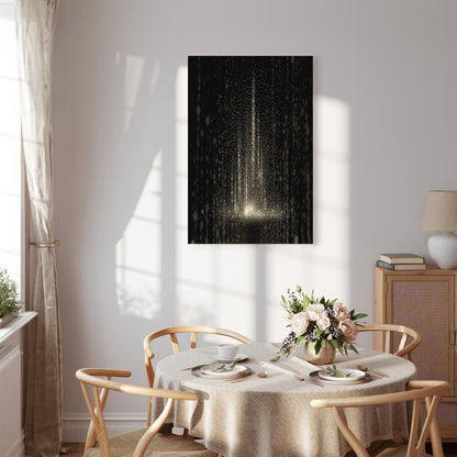 Leinwandbild - Snowstorm (1 Part) Vertical