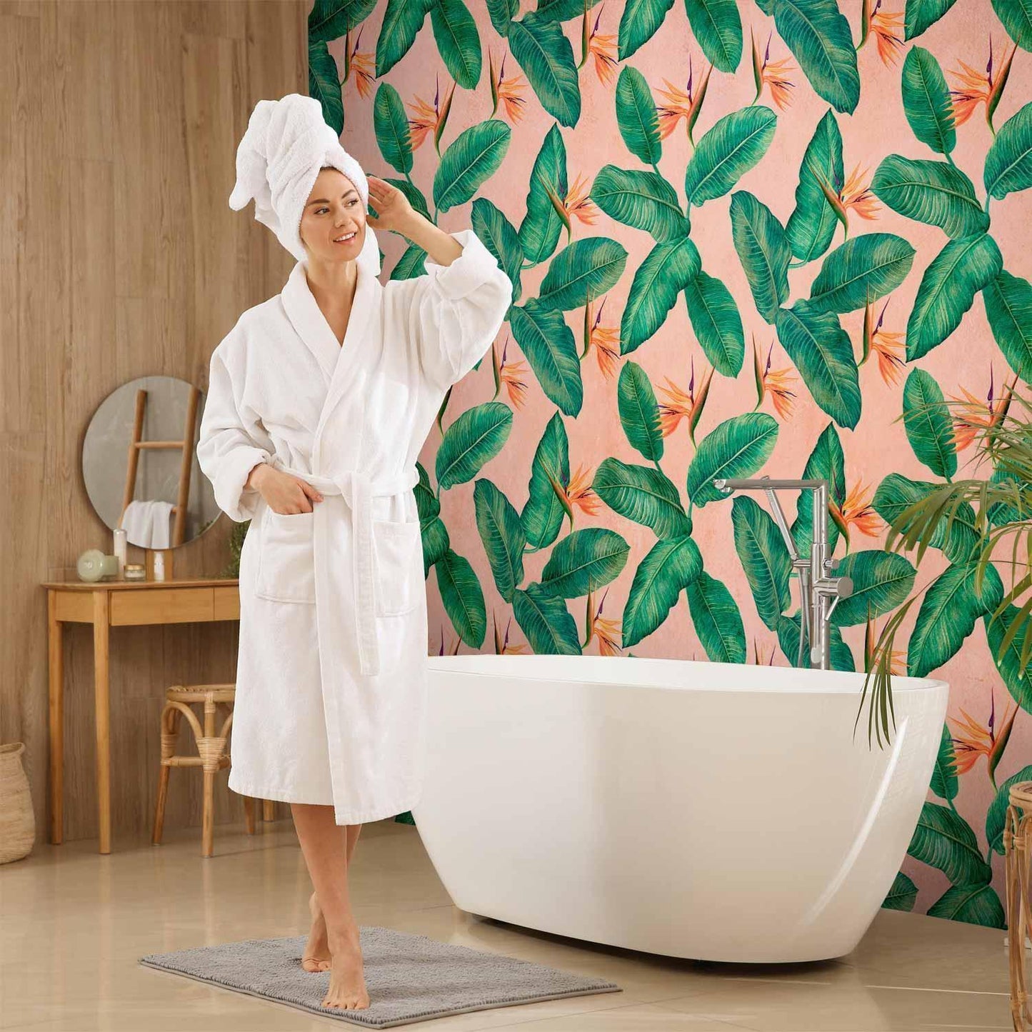 Fototapete - Peace of Wild Bushes - First Variant