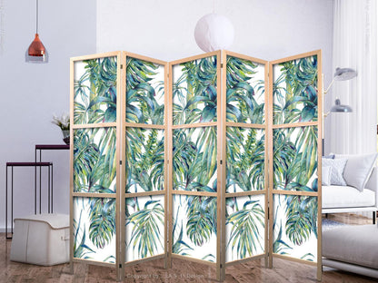 Japanischer Paravent - Leaves at the Zenith II