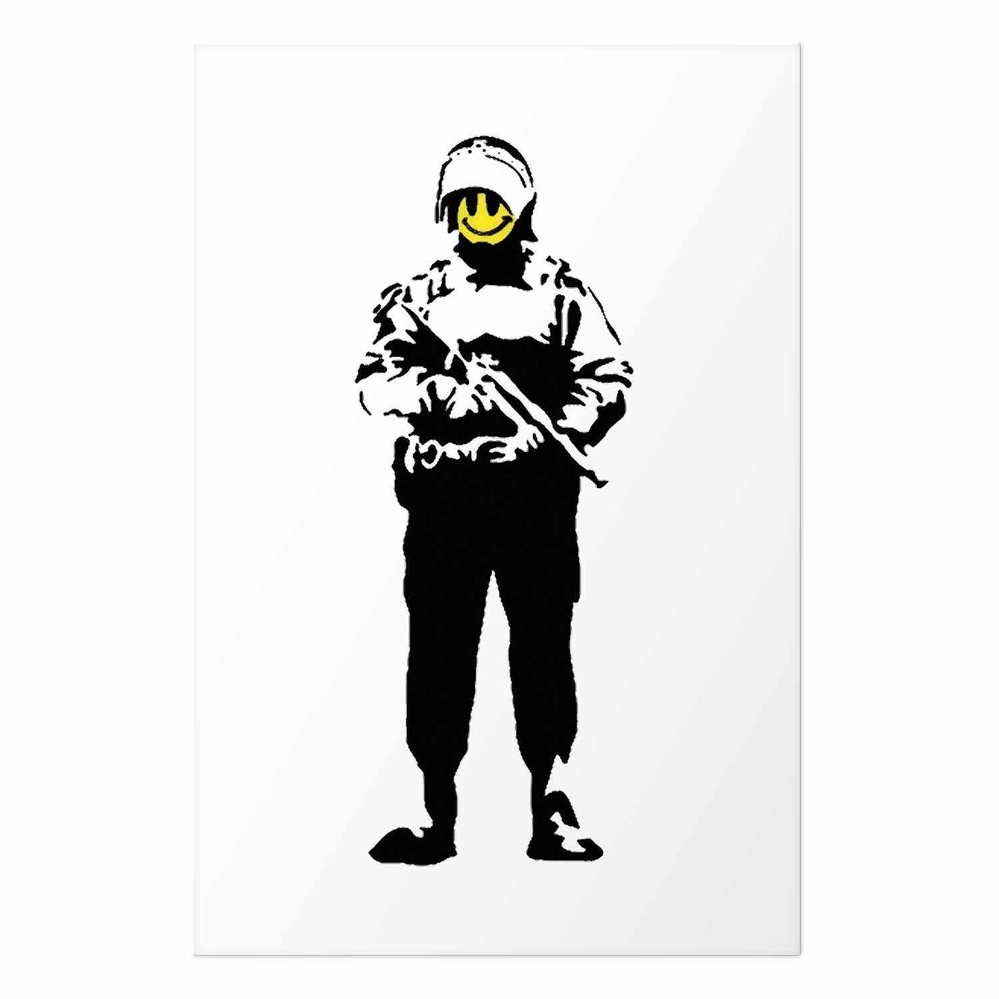 Poster - Smiling Policeman