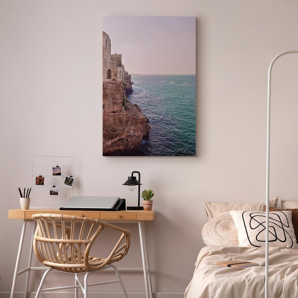 Leinwandbild - Turquoise Coast (1 Part) Vertical