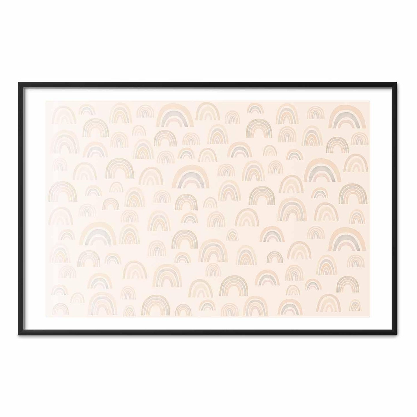 Poster - Pastel Rainbows