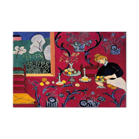 Leinwandbild - Henri Matisse – Harmony in Red (The Red Room)