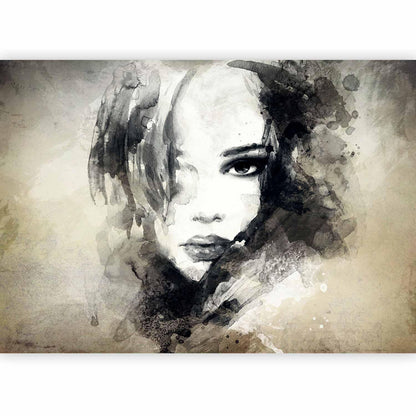 Fototapete - Mysterious Girl Artgeist