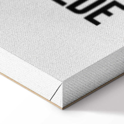 Leinwandbild - Colorful Flamingos - Inspirational Quote with Colorful Bird Silhouettes