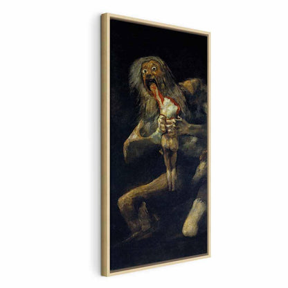 Leinwandbild - Francisco Goya – Saturn Devouring His Son